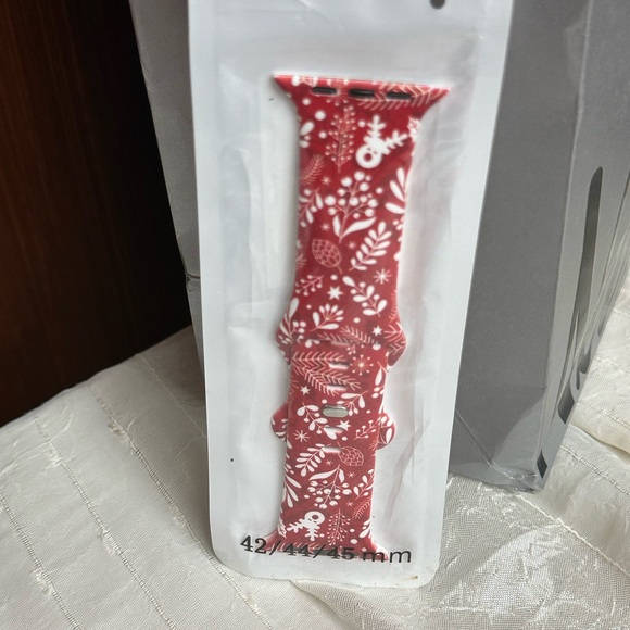 Smart Watch Band Red Oak-42/44/45mm - Picture 1 of 6